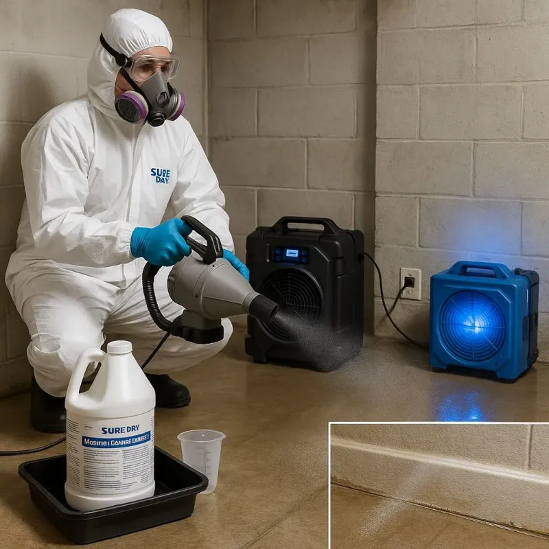 Sanitization and Odor Removal process in Indian River, MI