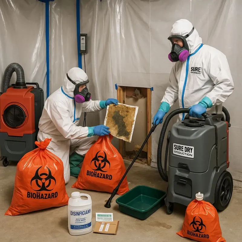 Contaminated Water Handling Protocols process in Indian River, MI