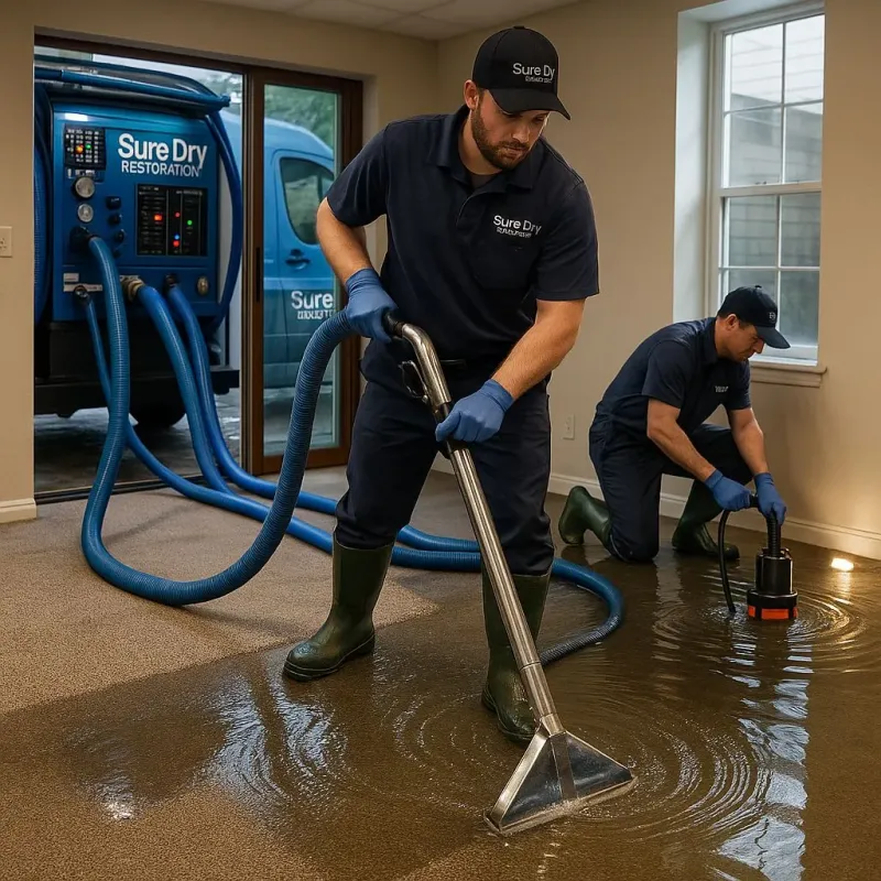 Water Extraction and Removal process in Indian River, MI